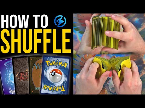 How to Shuffle Pokemon Cards / TCG Decks