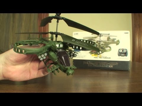 JH Gunship (JunHeng J283) (Avatar Scorpion Gunship) - Review and Flight