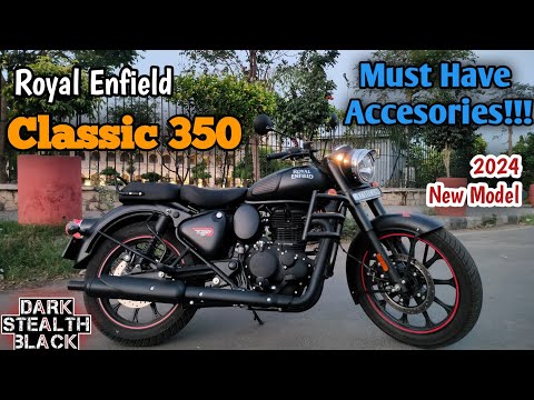 Royal Enfield Classic 350 2024 Accessories List😍