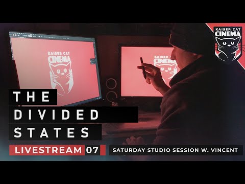 Divided States Development Livestream [07] Saturday Studio Sessions: Live Painting with Vincent De N