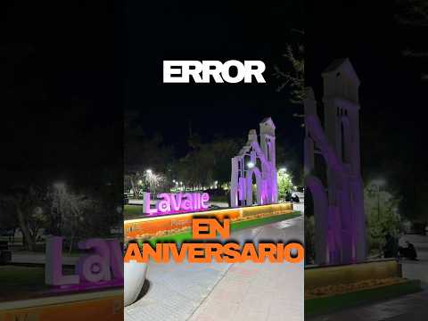 LAVALLE MENDOZA: el insólito ERROR de su fecha de aniversario