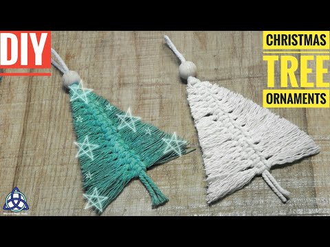 Macrame Angel Tutorial DIY Christmas Ornaments