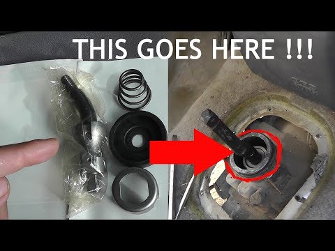 DODGE CUMMINS NV4500 SHIFTER STUB KIT INSTALL