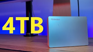 Toshiba Canvio Flex 4TB Unboxing & Benchmark