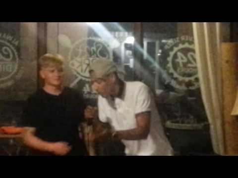 YG Sonny and AC at shot in the dark 7/1/16