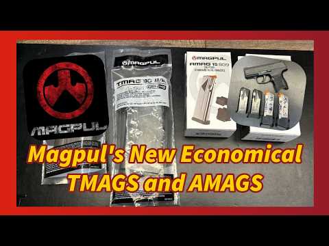 Bench Review of Magpul's Sig P365 and AR Platform TMAGS and New AMAGS for All P365 Models in 9mm.
