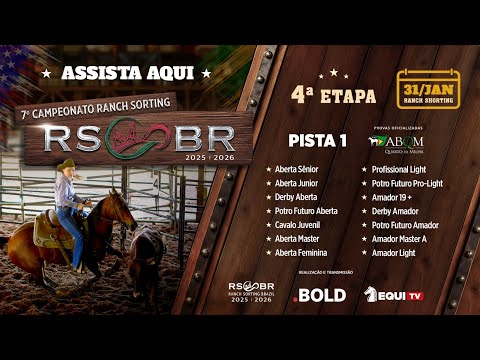 PISTA 01 | 4a ETAPA | 7o Campeonato RSBR - Haras Luana | 31 de Janeiro de 2026