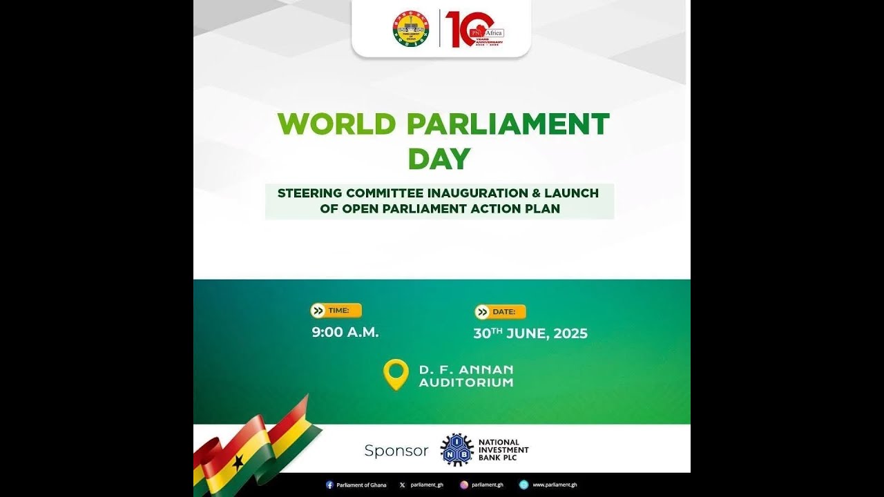 π‘|LIVE: WORLD PARLIAMENT DAY