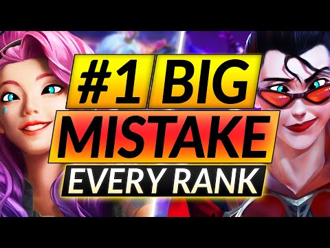 1 MASSIVE Mistake EVERYONE Makes at EACH RANK - DO THIS Instead in Season 11 - LoL Guide