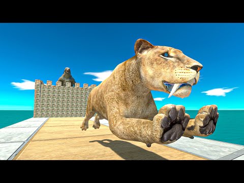 Escape From GODZILLA - Animal Revolt Battle Simulator