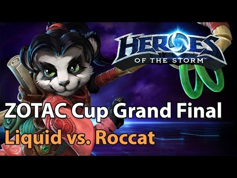 ► Heroes of the Storm (Pro Gameplay): TeamLiquid vs. Roccat (Bo3) - ZOTAC Grand Final