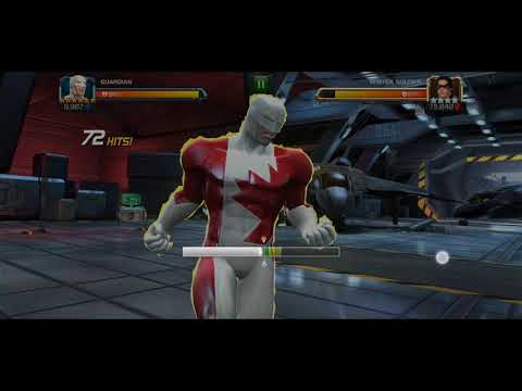 6 star Guardian Damage Test Mcoc