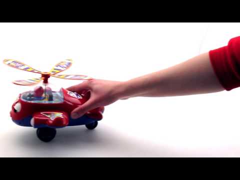 Каталка Вертолёт пластмассовая (арт. 2686)