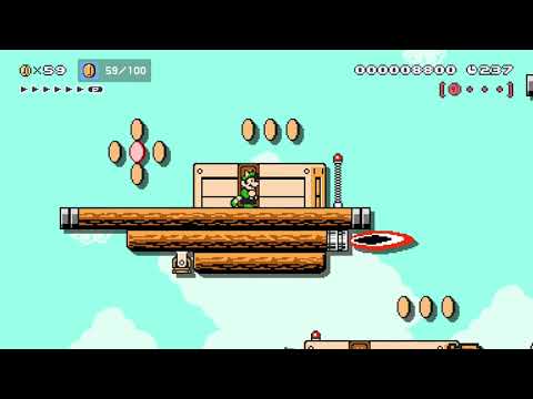 Raiding Baby-Bowsers Airships by Sebisebo88 🍄 Super Mario Maker 2 🍄 No Commentary AAD