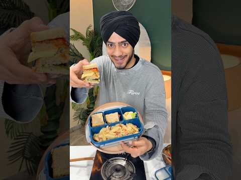 Bhai ke liye *Republic day 🇮🇳 *par Tiffin bnaya 😱 | lunch box idea #shorts #shortsfeed