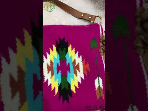 Handmade Designer Dari Cotton Eco-Friendly Sling Bag