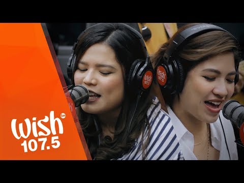 Leanne and Naara perform "Again" LIVE on Wish 107.5 Bus