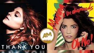 Meghan Trainor Vs Marina &amp; The Diamonds - Me too (Oh no! Mashup)