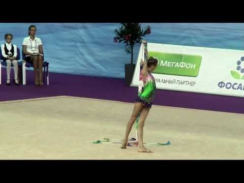 Rudicheva Veronika RUS Рудычева Вероника, лента, Санкт-Петербург, 14.08.2013