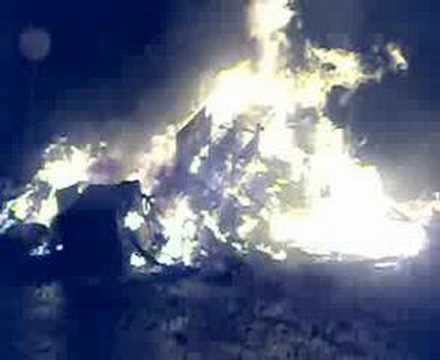 Oosterparkwijk Oudjaarsvuur 2007