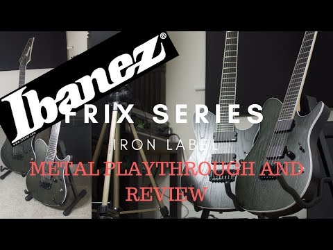 Ibanez FRIX7FEAH | 2017 7-String Iron Label | Metal Demo / Playthrough