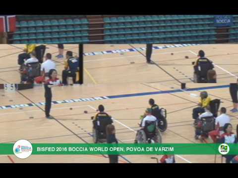 BRASIL no BISFED 2016 BOCCIA WORLD OPEN - POVOA DE VARZIM