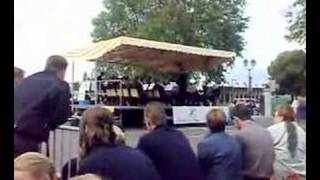 preview picture of video 'Brassband performing outdoors in Amboise (2008)'