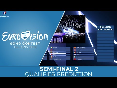 Eurovision 2019 | Semi-Final 2 | Qualifier PREDICTION