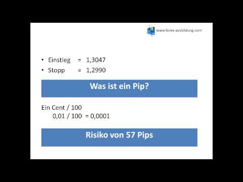 Forex Trading lernen: Video 1 - Was ist ein Pip? [HD]