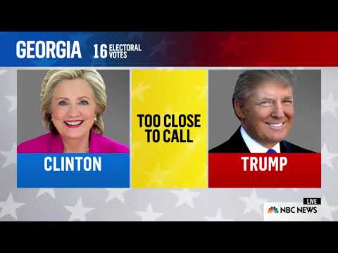 NBC Election Night 2016 - Part 1: 7 to 9PM EST [No Commercials]
