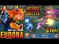 Eudora 31 Kills MANIAC Super Intense Battle Build Top 1 Global Eudora MLBB
