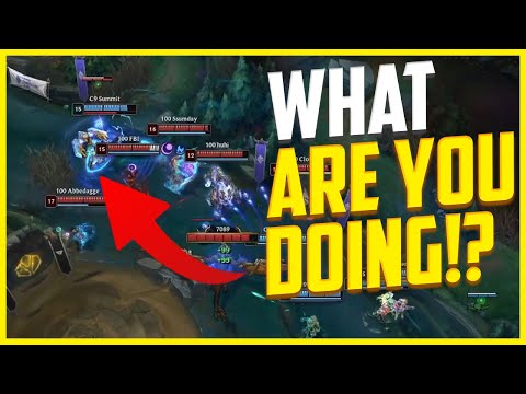 C9 Summit With The WORST Renekton Flank EVER!!