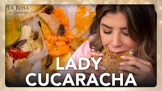 Melany collects cockroaches to eat for free at restaurants | LADY COCKROACH 1/4 | LRDG