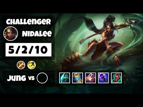 Nidalee Jungle S11 11.18 Challenger Replay (5/2/10) - EU