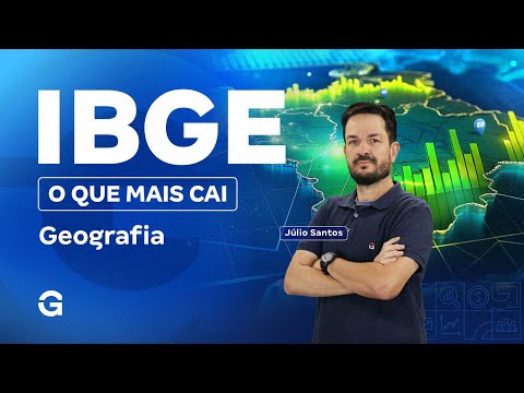 Concurso IBGE | O Que Mais Cai em Geografia