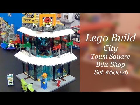 Let's Build - LEGO City Town Square Set #60026 - City Bike Shop