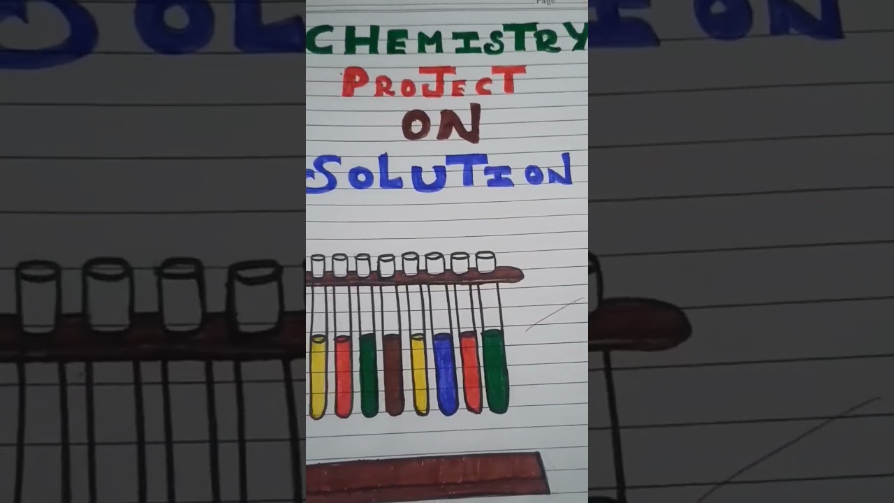 Chemistry project file of class 12 th ✨😀😀😀 like share and subscribe 😊😊