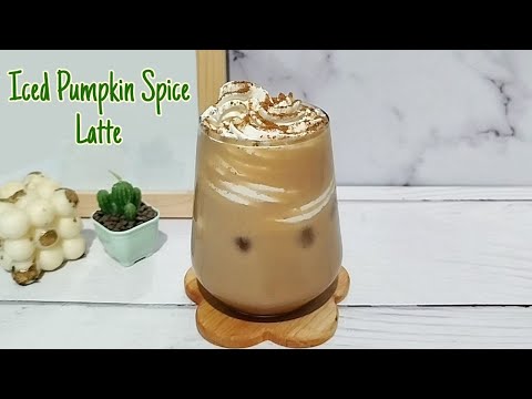 How To Make Iced Pumpkin Spice Latte/ Starbucks Iced Pumpkin Spice Latte