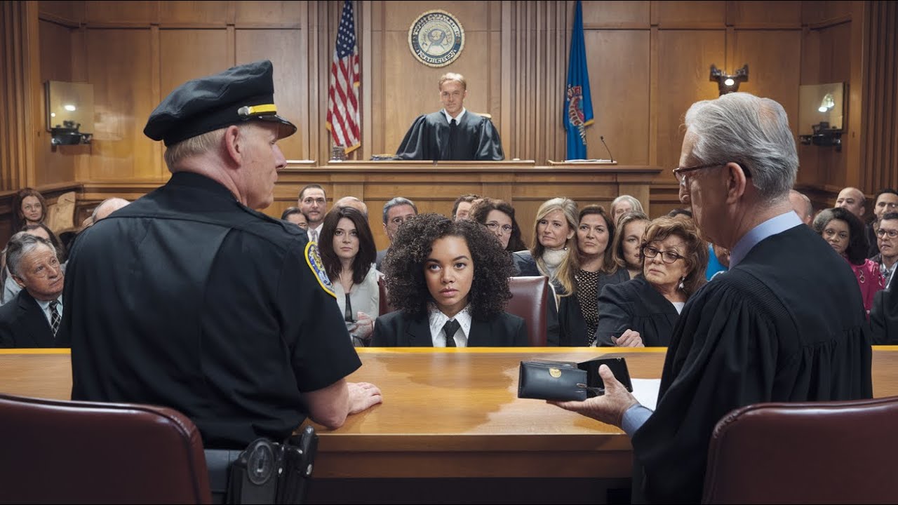 Racist Cop Frames Black Teen In The Court room—Not Knowing She's an Attorney In Disguise