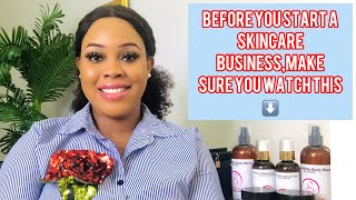 How to Sucessfully Start a Skincare Business in 2021. Must watch. Boss Babe Ep2