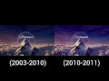 Paramount Pictures Logo Comparison 2003 2007 2010