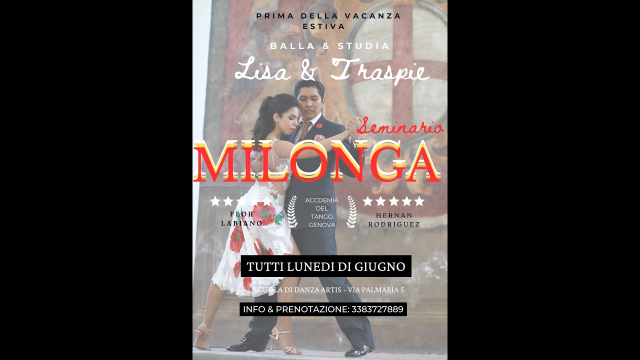 Show Milonga alla spezia 💃🕺 Flor Labiano & Hernan Rodriguez