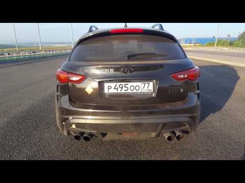 Infiniti FX50 Borla exhaust sound