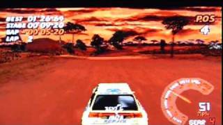 V-Rally 97 Champtionship Edition on Sony Playstation / PS1. Gameplay & Commentary