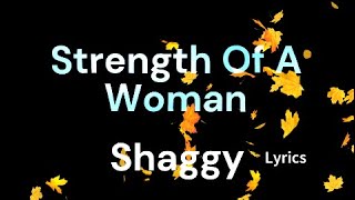 Strength Of A Woman By Shaggy - Lyrics