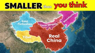 Why China's Real Map is Smaller Than You Think?