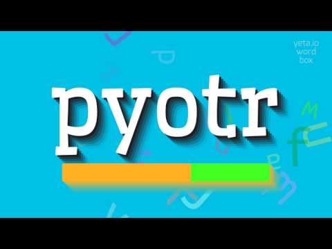 PYOTR - HOW TO PRONOUNCE PYOTR? #pyotr