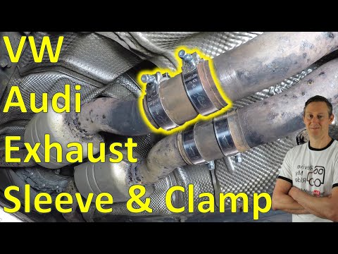 VW / Audi exhaust sleeve and clamp replacement guide - Easy DIY