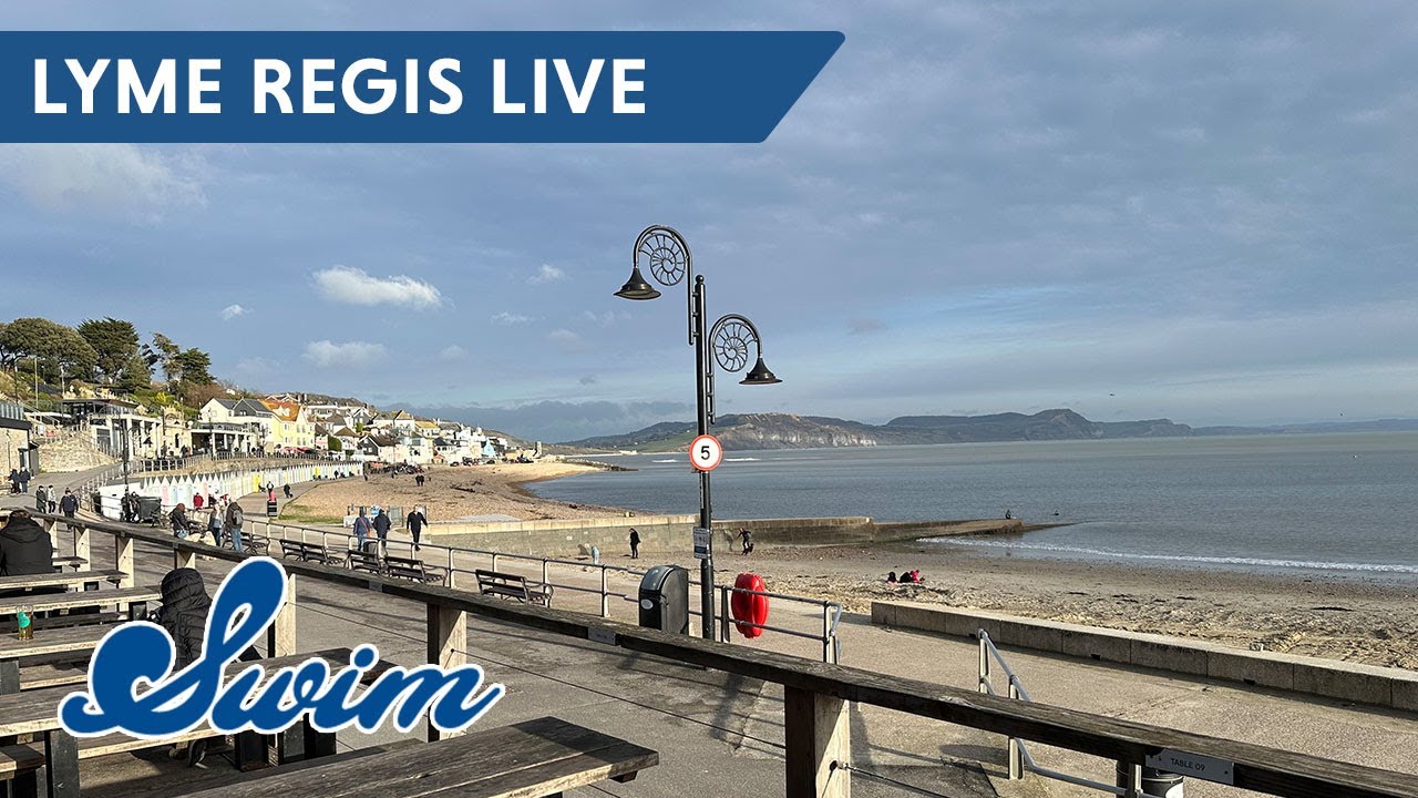 Live webcam view of Swim Cafe Beach & Seafront, Lyme Regis