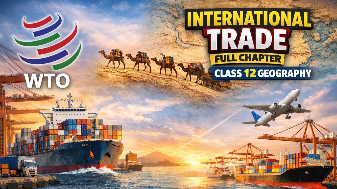 Chapter 8 International Trade  - Class 12 Geography | Full Chapter